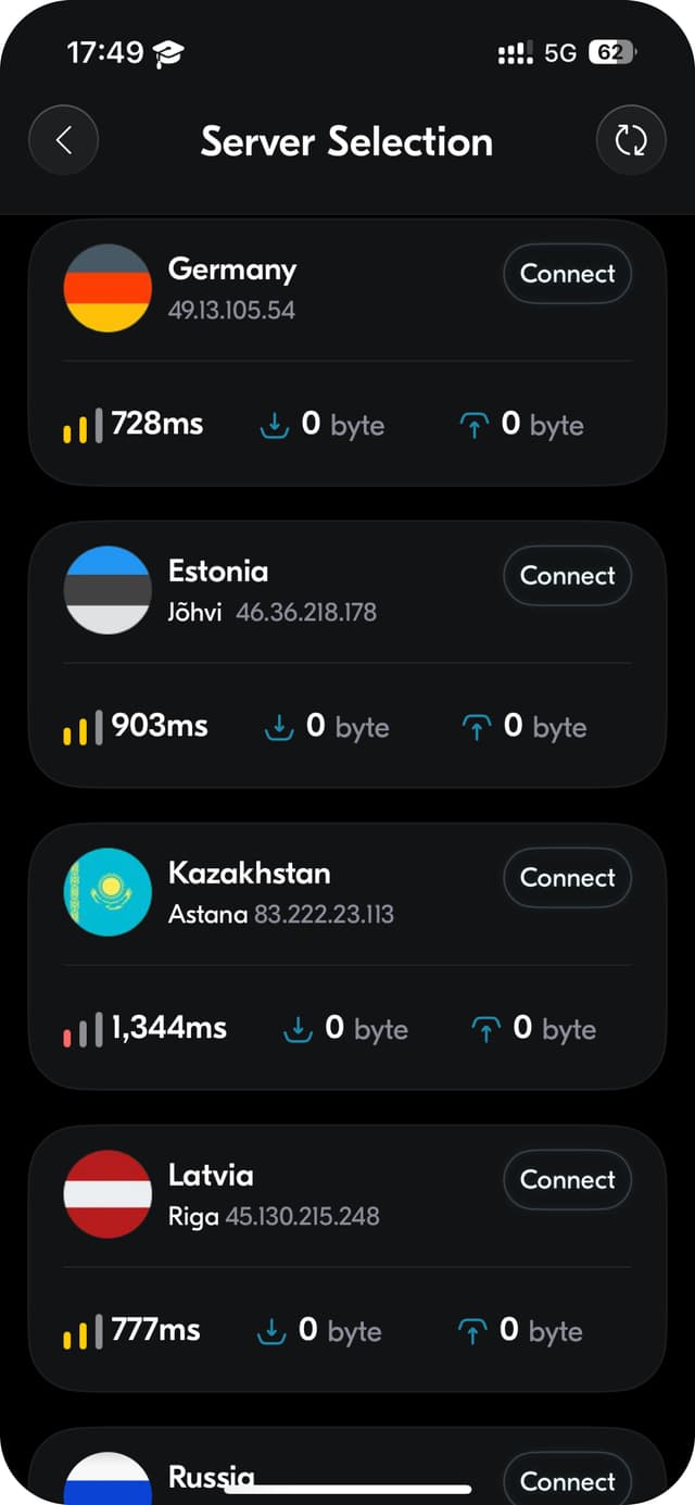 M5VPN screenshot 2