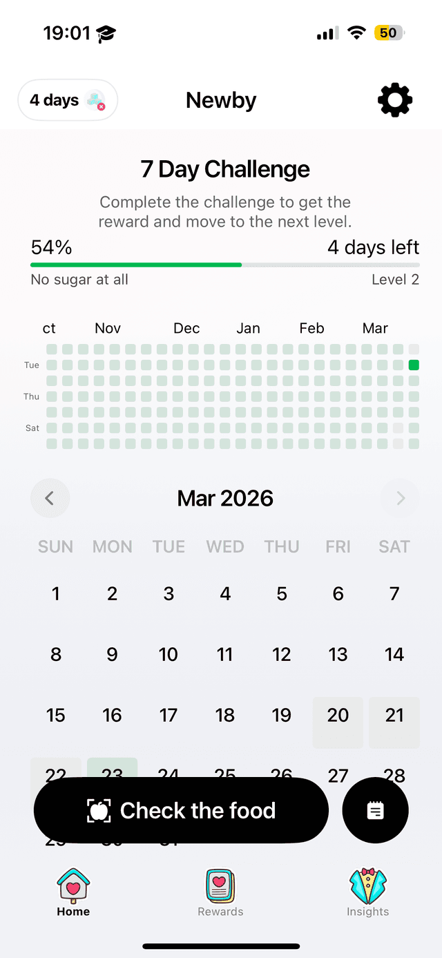 No Sugar Challenge screenshot 2