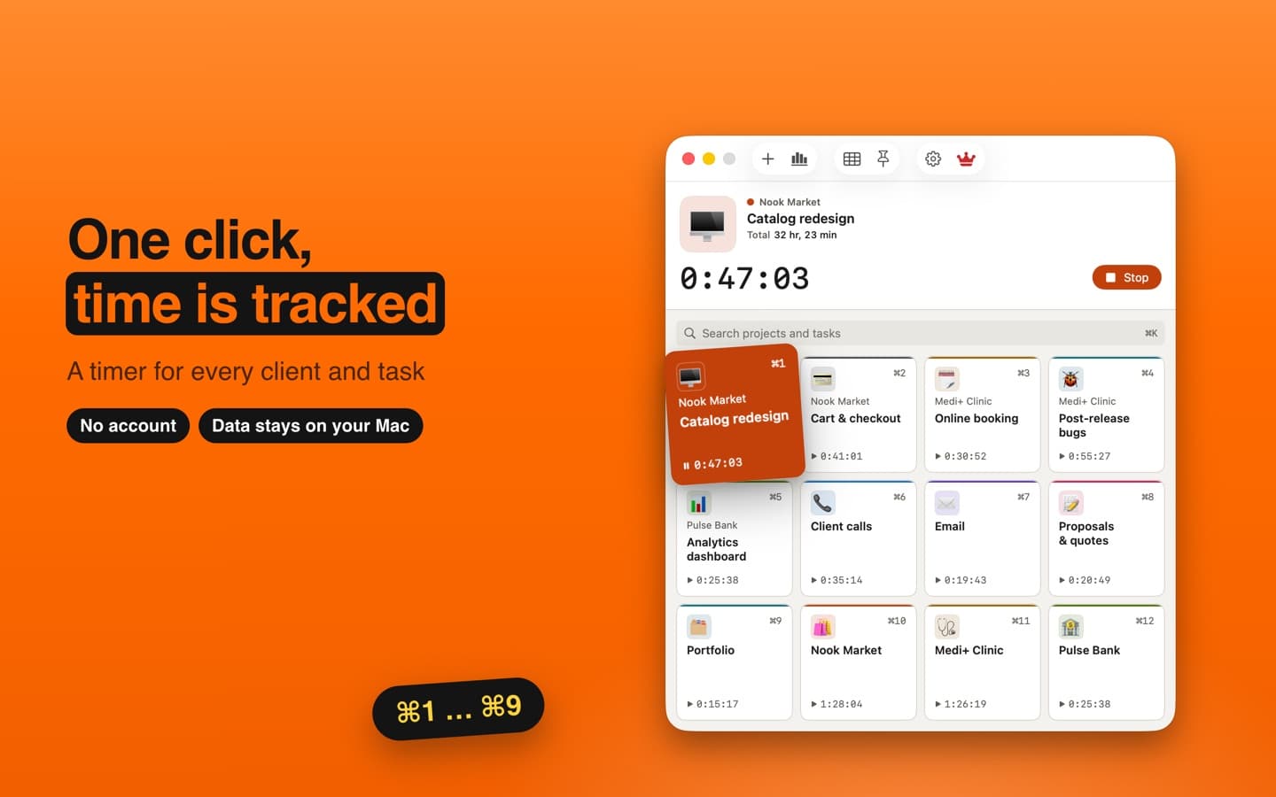 MeerTimer screenshots 1